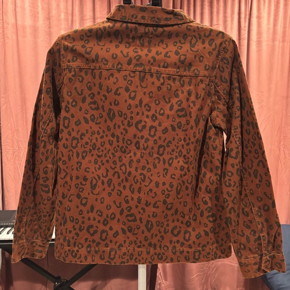 Universal Thread Leopard Print Jacket - Picture 3 of 9
